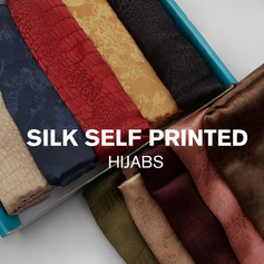 Texture Silk Hijab