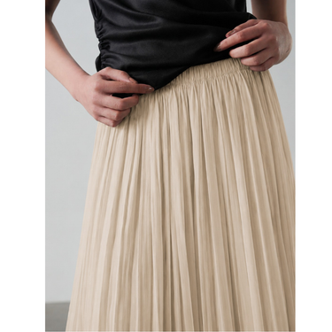 Skin Pleated Skirt