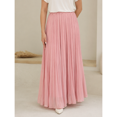 Babypink Pleated Skirt