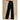 BLACK High-Waist Korean Pant with Wide Baggy Fit