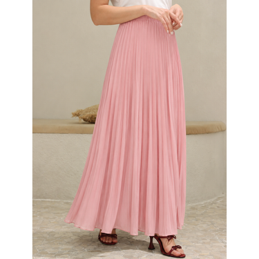 Babypink Pleated Skirt