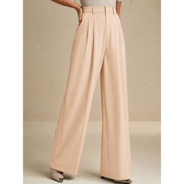 SKIN High-Waist Korean Pant with Wide Baggy Fit
