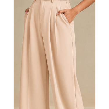 SKIN High-Waist Korean Pant with Wide Baggy Fit