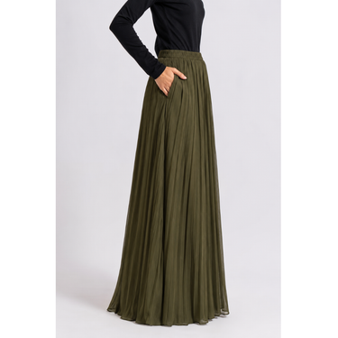 OLIVE Pleated Skirt