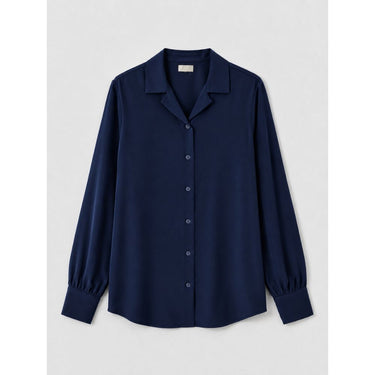 Sapphire Modest Button-Down Shirt
