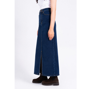 Acid Blue Denim Skirt