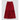 Tiered Maxi Skirt With Elastic Waistband - Red
