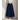 Tiers and Ribbons Skirt - Navy Blue