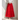 Tiers and Ribbons Skirt - Red