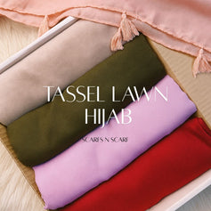Tassel Lawn Hijab