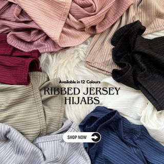 Ribbed Jersey Hijabs