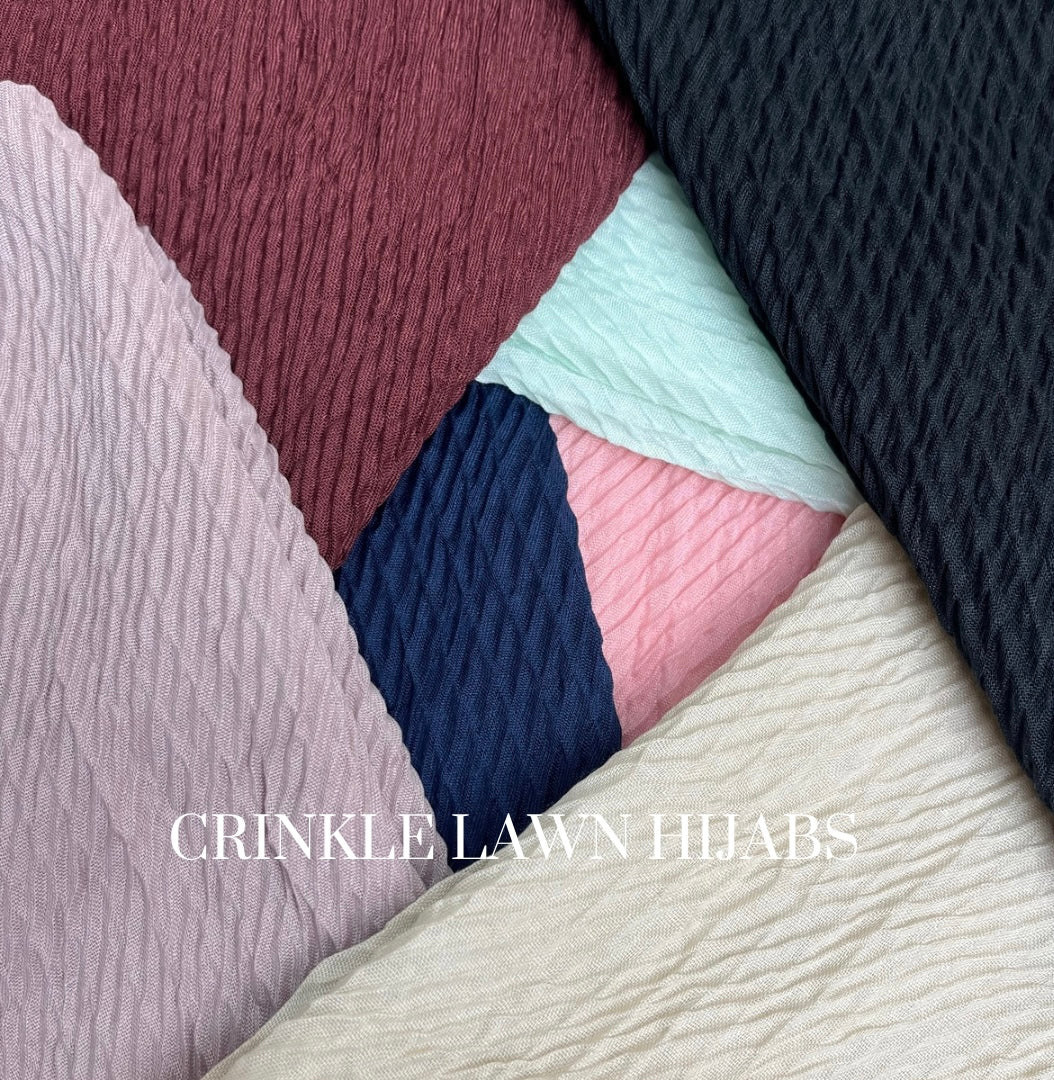 Crinkle Lawn Hijab