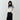 Zara Style Winter Teddy Jacket - Black Stripe