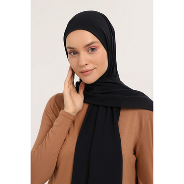 Instant Georgette Hijab With Inner Cap