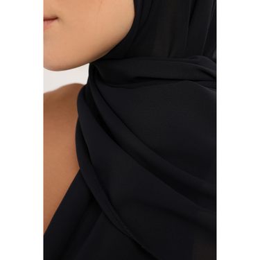 Instant Georgette Hijab With Inner Cap