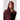 Crinkle Leopard Printed Hijab - Maroon