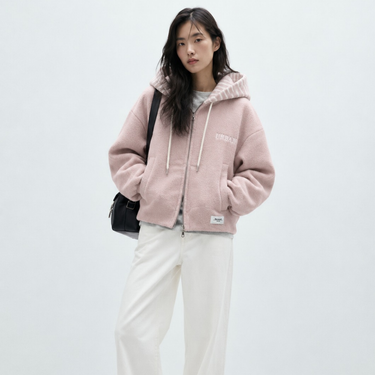 Blush Pink Urban Hoodie