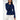 Ribbed Turtleneck Sweater - Navy