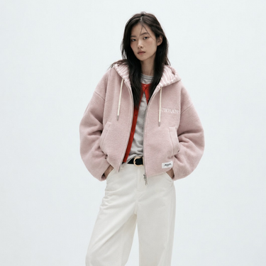 Blush Pink Urban Hoodie