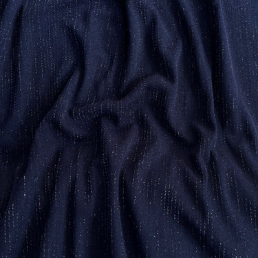 Luxe Jersey Hijab - Navy Blue