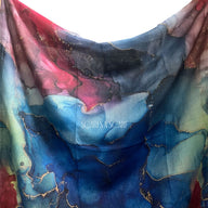 Printed Modal Lawn Hijab - Rainbow Rush