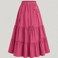 DREAMY BOW - 3 TIERED PINK FAIRY SKIRT PINK