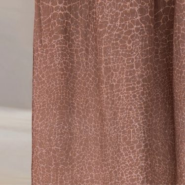 Printed Modal Lawn Hijab -BLUSH CROCODILE