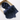 Organza Silk Hijab - Navy Blue