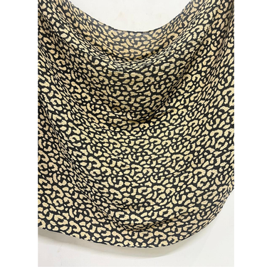 Crinkle Leopard Printed Hijab - leopard