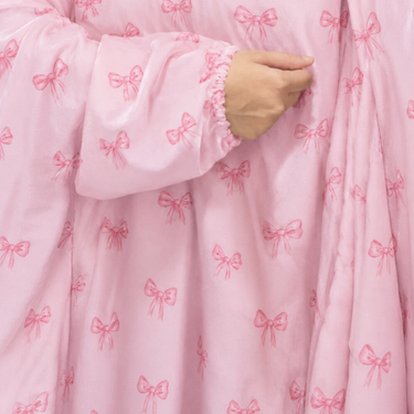 Linen Namaz Gown - Pink Petal