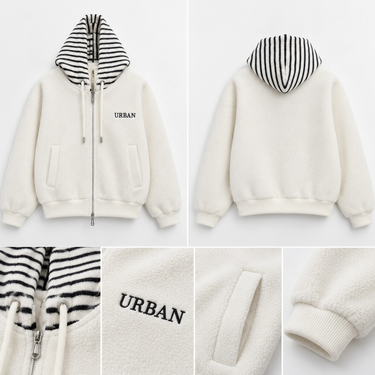 Ivory Urban Hoodie