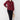 Bordeaux Bloom Satin Top