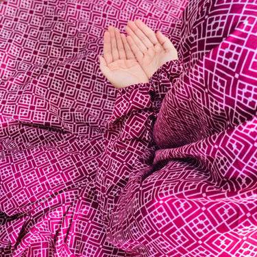 Namaz Chaddar - Diamond Pink