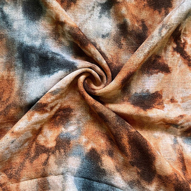 Tie-Dye Chic Lawn Hijab - Sandy Dunes