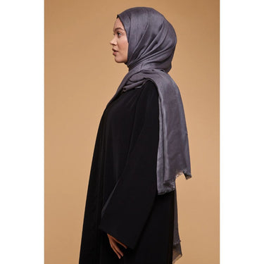 London Lenzing Modal Hijab - Charcoal