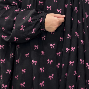 Linen Namaz Gown -Blush Belle