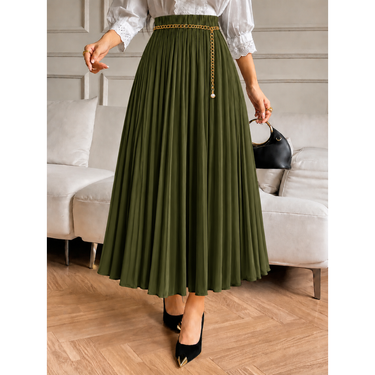 OLIVE Pleated Skirt
