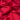 Sparkling Georgette- Red
