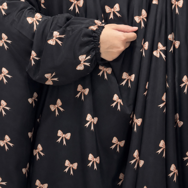 Linen Namaz Gown -Sweet Bloom
