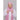 Instant Georgette Hijab with Inner Cap & Magnetic Closure - Blush
