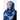 Printed Modal Lawn Hijab - Midnight Dusk