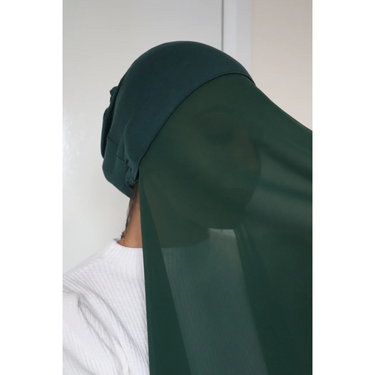 Instant Georgette Hijab With Inner Cap
