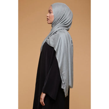 London Lenzing Modal Hijab - Silver
