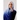 Modal Ombre Hijab - Galaxy blue