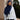 Chantilly Lace Chiffon Hijab – Navy