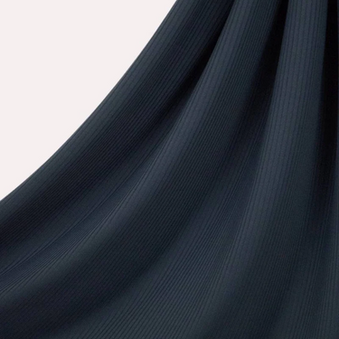 Essential Ribbed Jersey - Navy Blue
