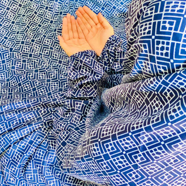 Namaz Chaddar - Diamond Blue