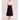 Plum Pleated Skirt
