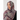 Printed Modal Lawn Hijab - Stormy Saphire