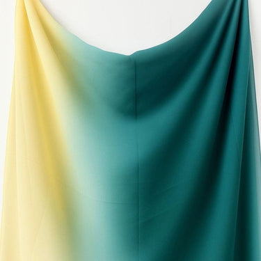 Ombre Fusion Chiffon - Dusty Green